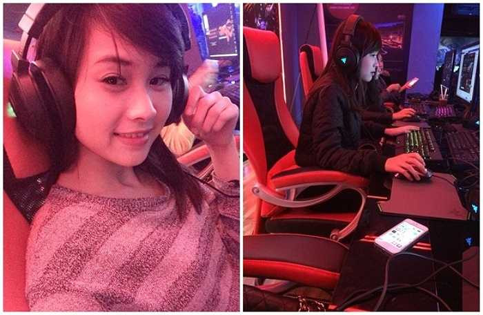 Hiện tại, cô gái sinh năm 1994 đang theo học tại trường Cao Đẳng Sư Phạm Hà Nội khoa mầm non.