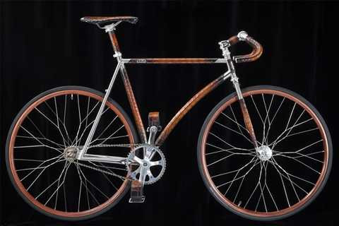 Xe đạp bọc da cá sấu đắt ngang xe hơi của WLWC