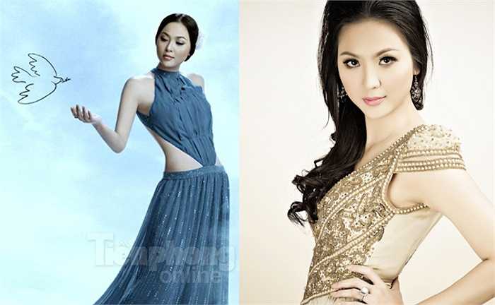 Phan Thu Ngân đăng quang năm 2000 khi mới 20 tuổi. 