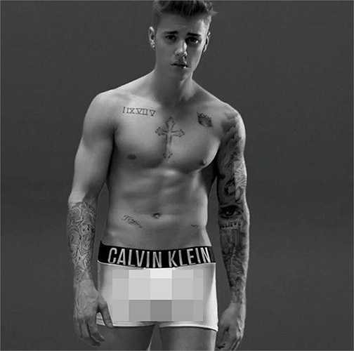 Sự thực, thân hình của 'hoàng tử nhạc pop' có vạm vỡ nhưng không đến mức như trong bộ ảnh được công bố.