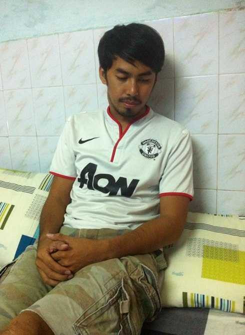 Người mẫu Duy Nhân hiện đang điều trị