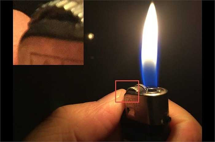 Camera iPhone 6 plus ở chế độ thiếu ánh sáng.