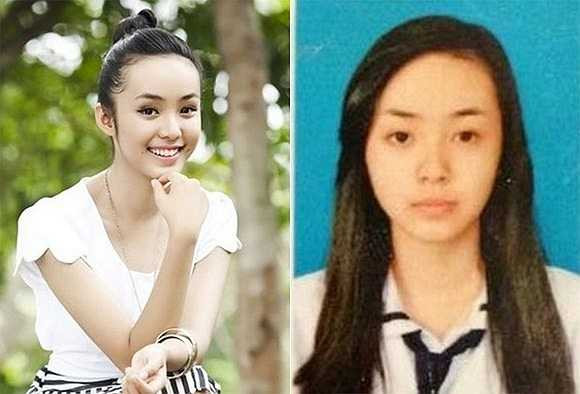 Đôi mắt to, sống mũi cao của Bảo Trân là những điểm nổi bật trên tấm ảnh thẻ.