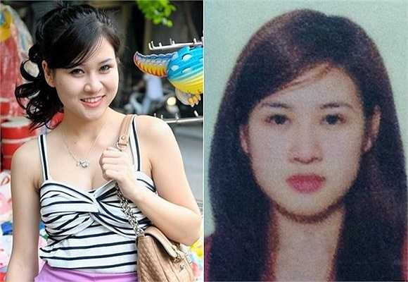 Ảnh thẻ của ''phóng viên vui nhộn' Châu Sha trong hộ chiếu.