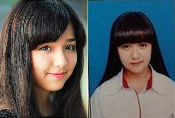 Búp bê lai Trinh Tây sở hữu gương mặt thu hút mọi ánh nhìn.