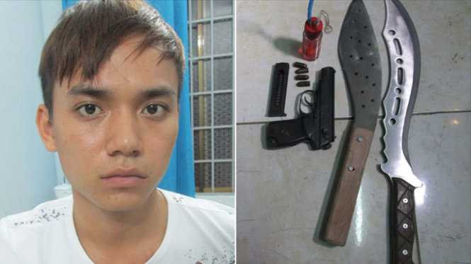 Nam thanh niên rút súng bắn người trong quán nhậu