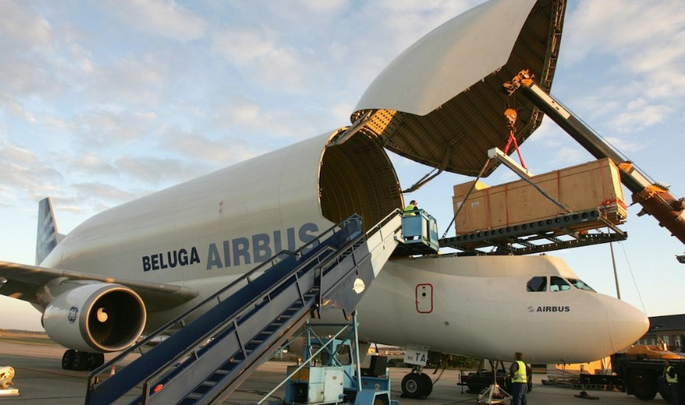 Phần đầu đặc biệt của Airbus Beluga 