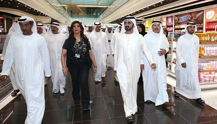 Các vị tỷ phú và lãnh đạo cấp cao đến thị sát tình hình hoạt động của sân bay