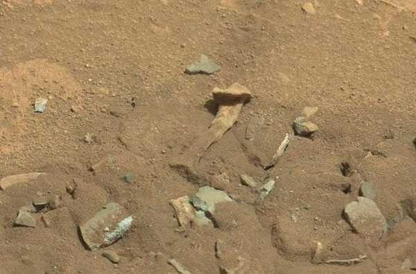 Những vật thể rất giống xương người ở Sao Hỏa 