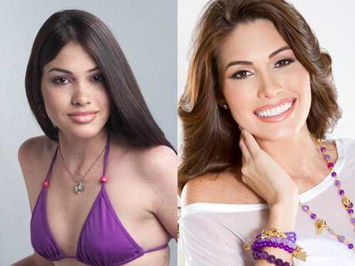 Gabriela Isler đẹp lên theo thời gian, đặc biệt là chiếc mũi của cô trở nên thon gọn hơn rất nhiều