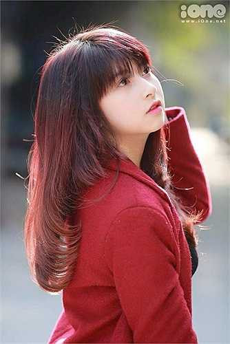 'Nhân vật trong phim khác với tính cách bên ngoài của mình, đồng thời khi quay phim, mình mới chập chững bước vào trường, còn nhiều bỡ ngỡ vì chưa bao giờ được làm quen với ống kính máy quay. 