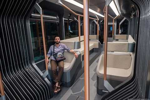 Chiêm ngưỡng chiếc tàu điện ngầm như trong phim viễn tưởng của Nga