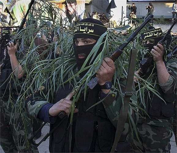 Chiến binh Hamas ở Palestine