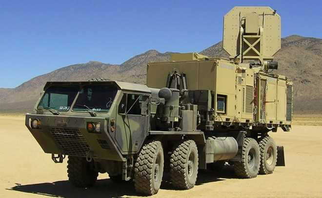 Thiết bị giải tán đám đông bằng sóng năng lượng cao