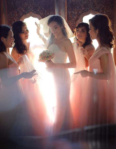 trúc diễm phù dâu