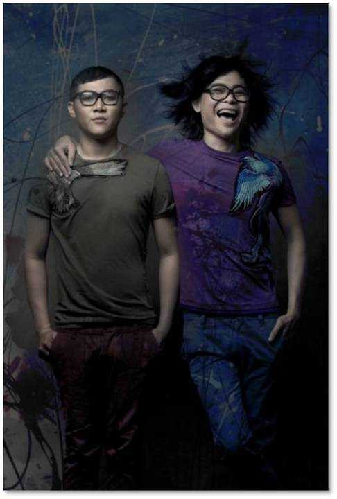 Hai NTK Thế Huy và Hải Long