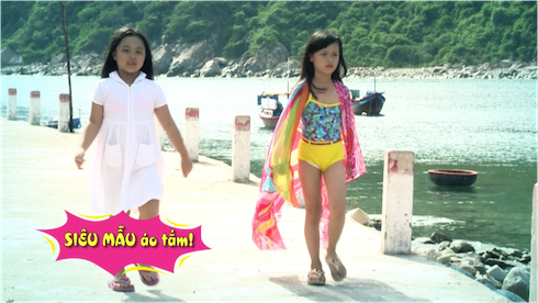 siêu mẫu áo tắm bố ơi mình đi đâu thế 
