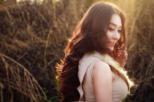 Ở góc độ nào, Lâm Chi Khanh trông đều vô cùng xinh đẹp.