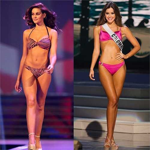 Cả hai hoa hậu đều sở hữu vóc dáng lý tưởng. Nếu Rolene Strauss sở hữu chiều cao 1m76 với các số đo hình thể có phần hơi đầy đặn thì Paulina Vega lại có hình thể săn chắc hoàn hảo với chiều cao 1m78 và các số đo không thể chuẩn hơn 90-60-95.