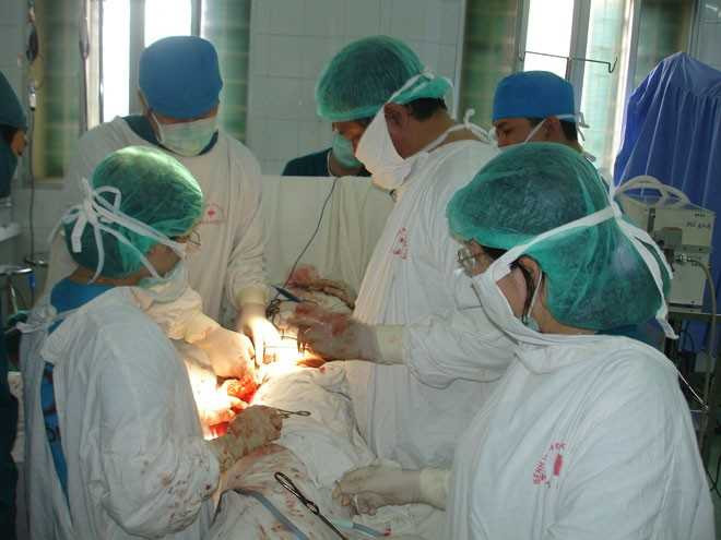 Một ca phẫu thuật cho bệnh nhân nam.