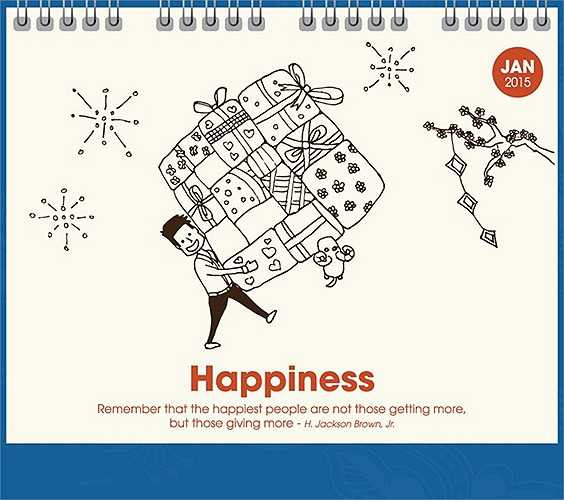 Anh Hiền, người chịu trách nhiệm về sản phẩm cho biết ê kíp tạo ra bộ lịch là những người sáng tạo yêu thích những điểm mới lạ. Chính vì vậy, nhóm thiết kế và marketing chỉ mất 3 ngày để thống nhất ý tưởng, bắt tay thực hiện. 