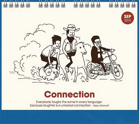 Những hình ảnh đơn giản nhưng rất sống động, gợi liên tưởng cho người xem.