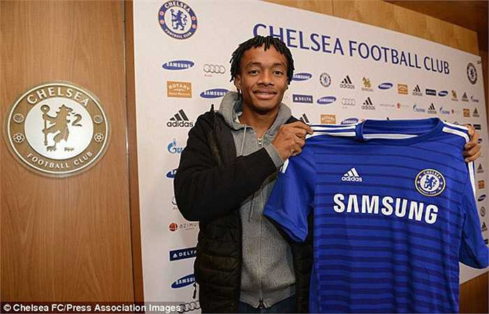 Juan Cuadrado cập bến Chelsea đúng vào ngày cuối cùng của kỳ chuyển nhượng mùa đông