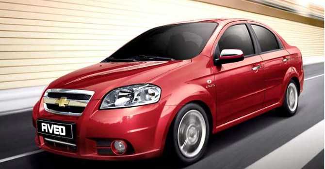 1. Chevrolet Aveo –Giá từ 435 triệu đồng