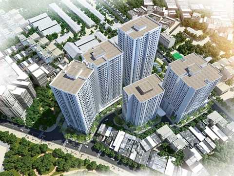 Phối cảnh dự án 87 Lĩnh Nam