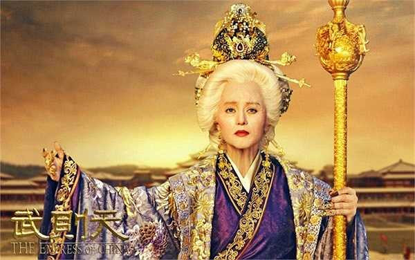 Hình ảnh Võ Tắc Thiên 82 tuổi của Phạm Băng Băng có sự góp sức của chuyên gia hóa trang đến từ Hollywood.