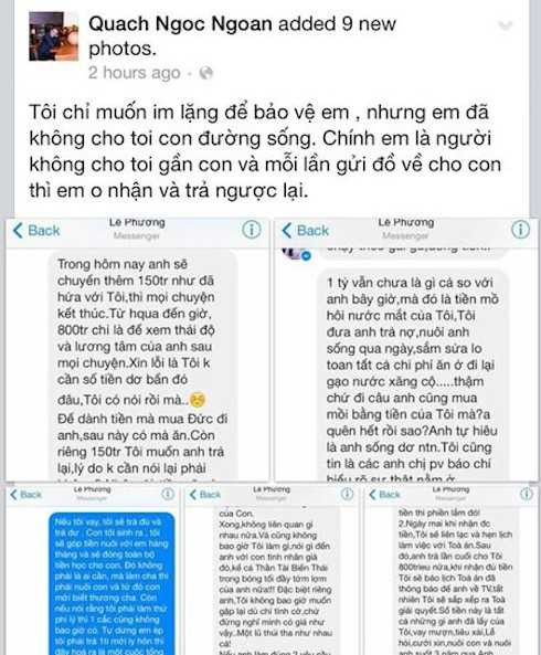 quách ngọc ngoan tin nhắn