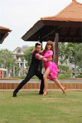 Cặp đôi chọn điệu Jive và Tango để thi tài.