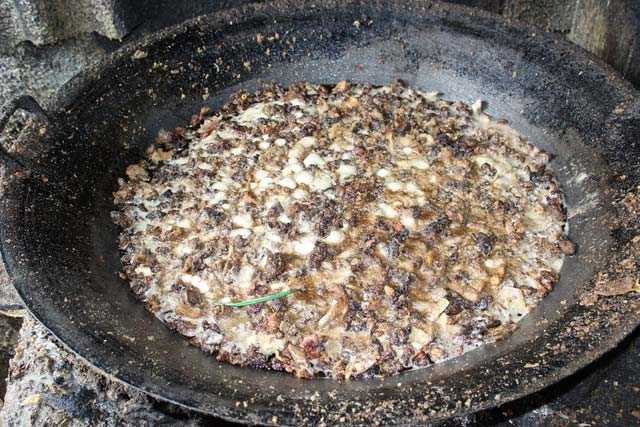 Công đoạn chế biến mỡ bẩn