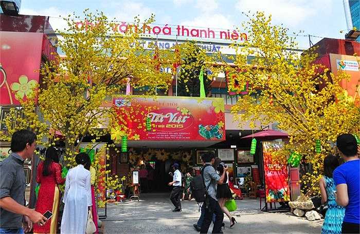 Hình ảnh đẹp rạng ngời tại Nhà Văn hóa Thanh niên. (Ảnh: Sỹ Hưng)