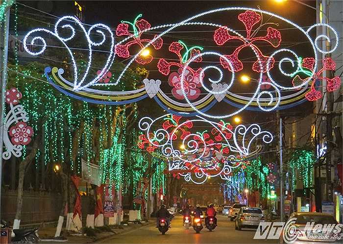 Tuyên tuyến đường Đinh Tiên Hoàng được trang trí Hoa Phượng là loài hoa đặc sắc riêng có của Hải Phòng. Việc tạo hình Hoa Phượng đỏ với nhiều kiểu dáng xen kẽ lá xanh sẽ là ý tưởng tuyệt vời thể hiện bằng kỹ thuật trang trí dây đèn, kết đèn và hiệu ứng ánh sáng.