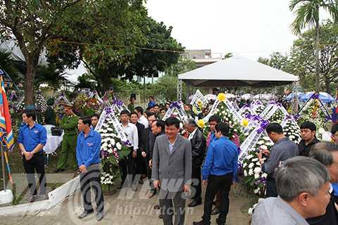 Nguyễn Bá Thanh, Nguyễn Phú Trọng, Nguyễn Xuân Phúc, lễ viếng, tiễn biệt