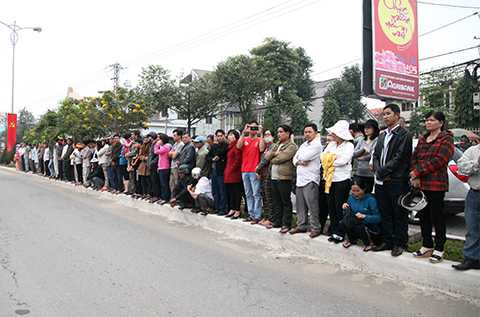NGuyễn Bá Thanh, tang lễ, Lễ truy điệu, ngàn người, bật khóc, khóc thương