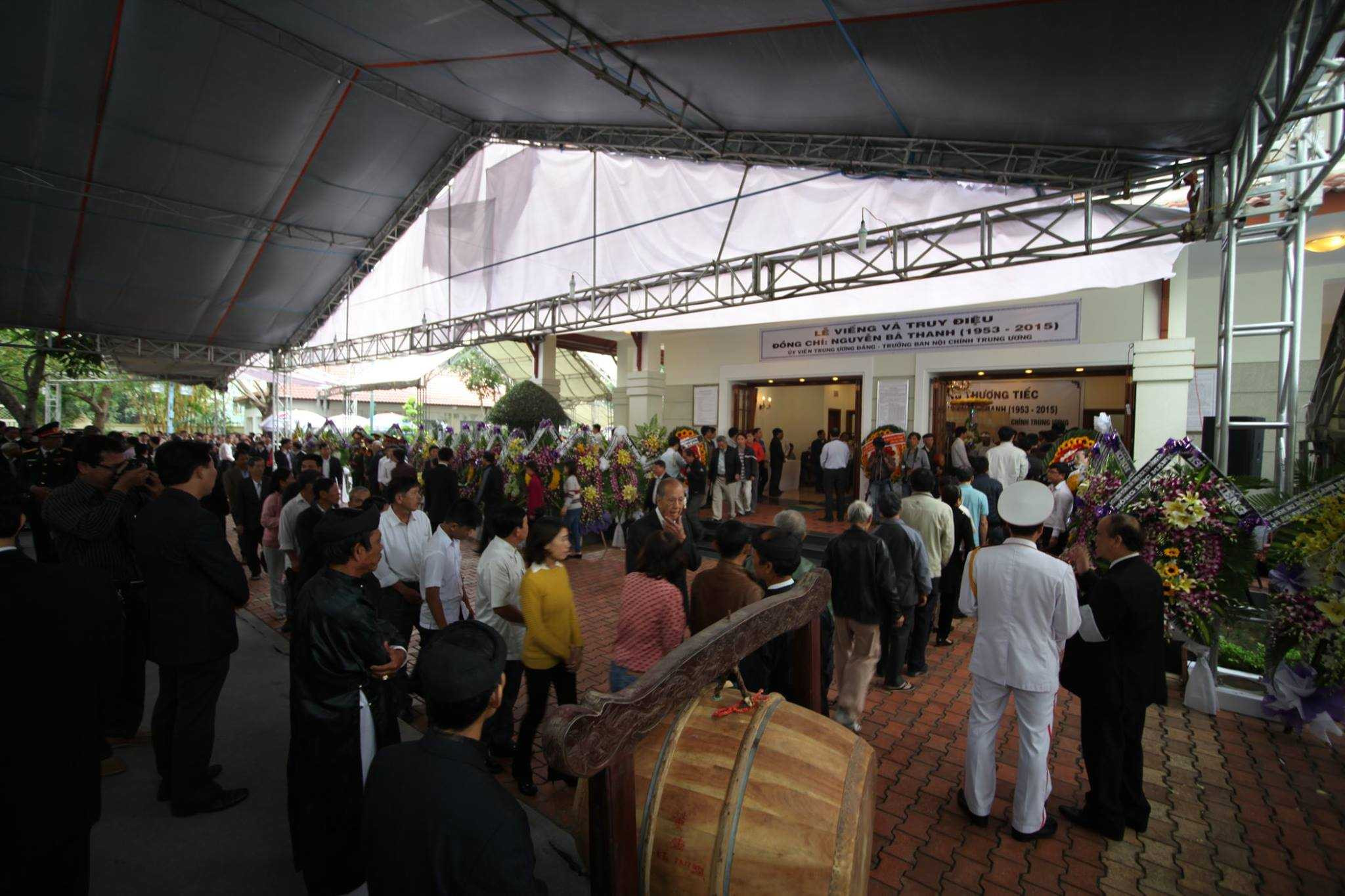 Trực tiếp Lễ truy điệu ông Nguyễn Bá Thanh