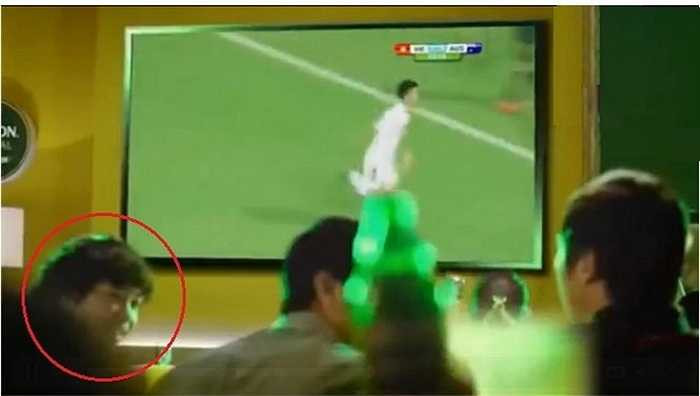 Hình ảnh Công Phượng trong đoạn quảng cáo