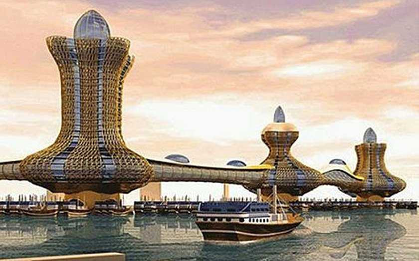 Khu đô thị Aladdin City được thiết kế vô cùng đặc biệt và bắt mắt