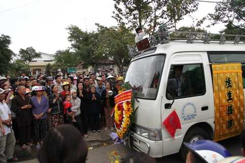 Nguyễn Bá Thanh, ông Thanh, an táng, nghĩa trang, về nơi an nghỉ