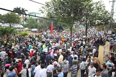 Nguyễn Bá Thanh, ông Thanh, an táng, nghĩa trang, về nơi an nghỉ