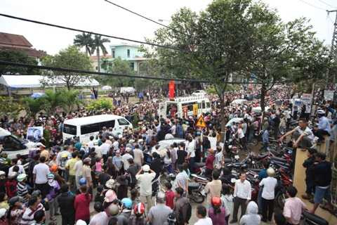 Nguyễn Bá Thanh, ông Thanh, an táng, nghĩa trang, về nơi an nghỉ