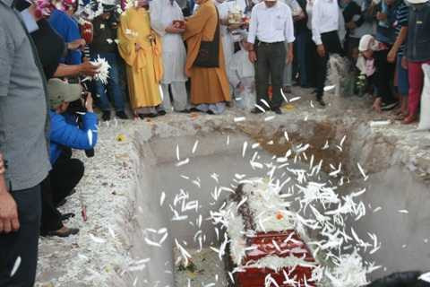 Nguyễn Bá Thanh, ông Thanh, an táng, nghĩa trang, về nơi an nghỉ