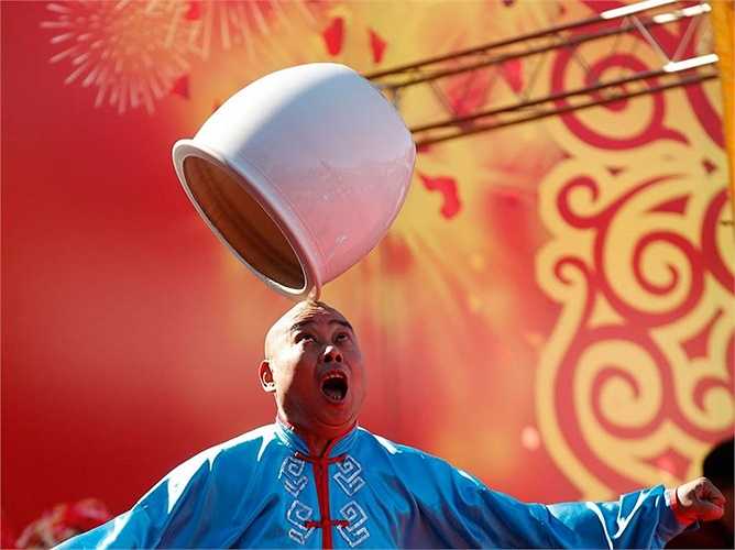 Biểu diễn xiếc tại Bắc Kinh, Trung Quốc