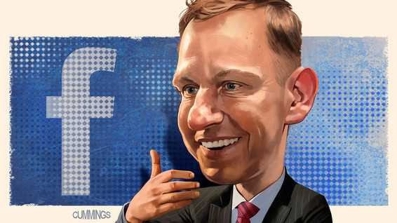 Peter Thiel từng hậu thuẫn Facebook 