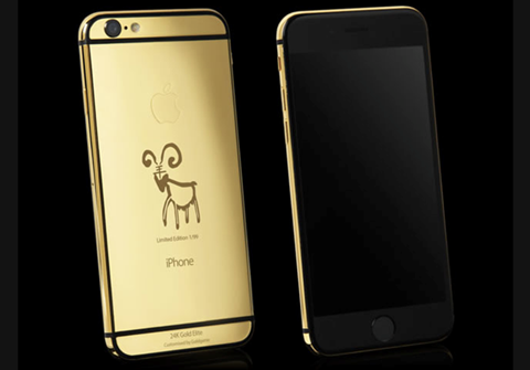 iPhone 6 phiên bản Dê vàng giá 90 triệu đồng
