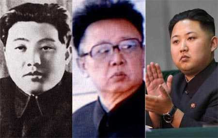 Ngoại hình của ba nhà lãnh đạo Triều Tiên