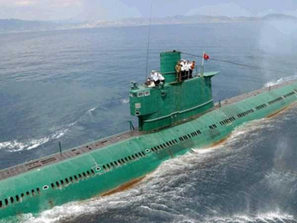 Một tàu ngầm của Triều Tiên