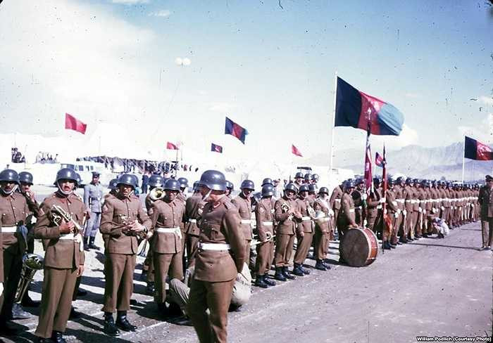 Đội quân nhạc Afghanistan chuẩn bị cho một sự kiện